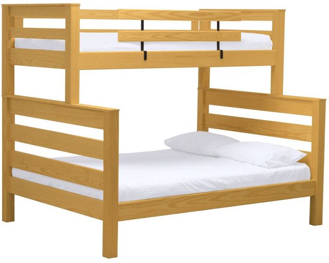 Crate Designs™ Furniture TimberFrame Classic Twin XL/Queen Bunk Bed-0