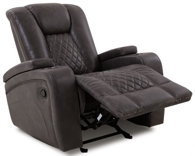 American Wholesale Furniture Transformer Granite Glider Recliner -0