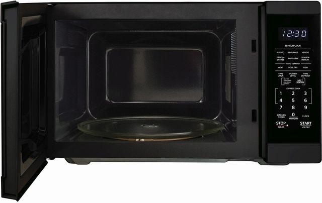 Sharp® Carousel® 1.4 Cu. Ft. Black Countertop Microwave-2