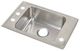 Elkay Lustertone® Classic Lustrous Satin Stainless Steel 31'' x 20'' x 5'' Single Bowl Drop-In Classroom ADA Sink-0