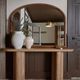 Renwil® Kindra Walnut Accent Mirror-1