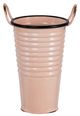 A & B Home Pink Classic Vintage Metal Planter-1
