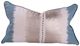 A & B Home Beige/Blue 20" Throw Pillow-0