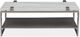 Magnussen Home® Paradox Pearl White Rectangular Cocktail Table with Platinum Frame -1