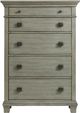 Elements International Crawford Bedroom Gray Chest-0