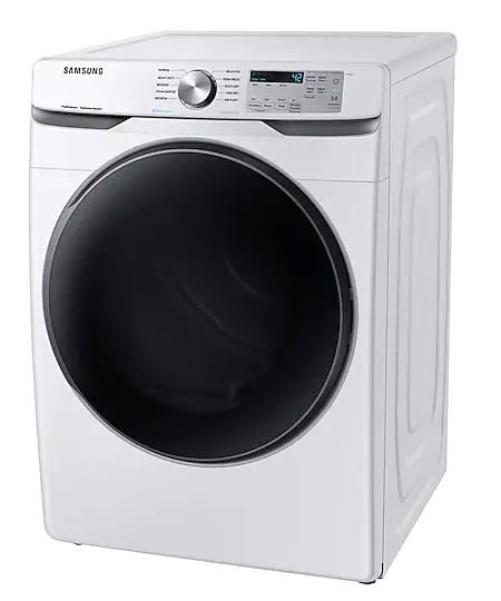 Samsung 7.5 Cu. Ft. White Front Load Electric Dryer-1
