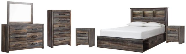 Signature Design by Ashley® Drystan 6-Piece Multi Queen Storage Bed Set-0