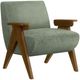 Monarch Specialties Inc. Green/Walnut 31" Accent Chair-0