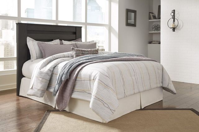 Signature Design by Ashley® Brinxton Charcoal Full Panel Headboard-3