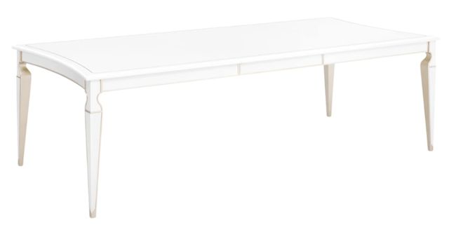 Michael Amini® La Marisia Creamy Pearl Rectangular Dining Table-0