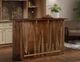 International Furniture Direct Balam Stained Brown Bar-1