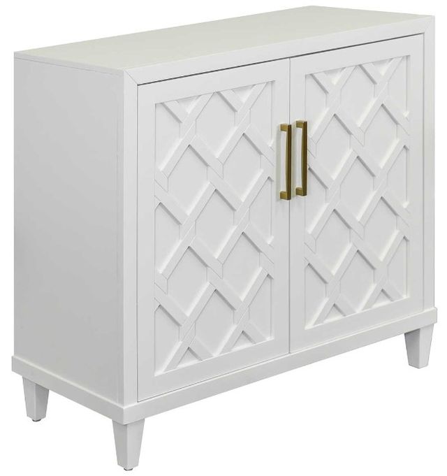 Martin Furniture Gable White Accent Cabinet-0