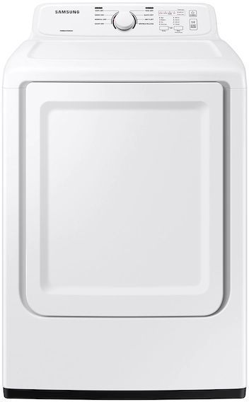 Samsung 7.2 Cu. Ft. White Front Load Electric Dryer-0