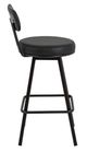 International Furniture Direct Eclipse Licorice Bar Stool-2