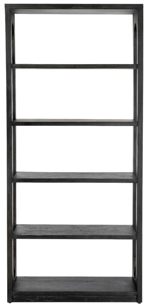 Hooker® Furniture Commerce and Market Black Etagere-2