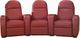 Jaymar 3 Piece Nappa Red 47 Home Theater Sectional-0