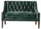 A & B Home Sadie Emerald Green Settee-1