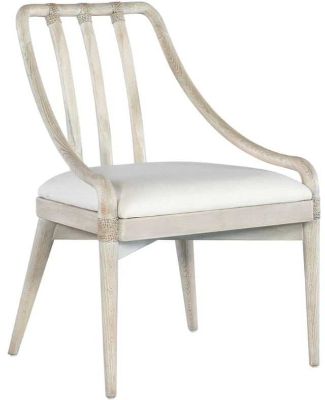 Hooker® Furniture Commerce and Market Seaside Light Wood-Oyster Dining Side Chair-0
