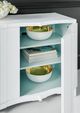 Hooker® Furniture Melange Corinth White 4-Door Entertainment Console-5
