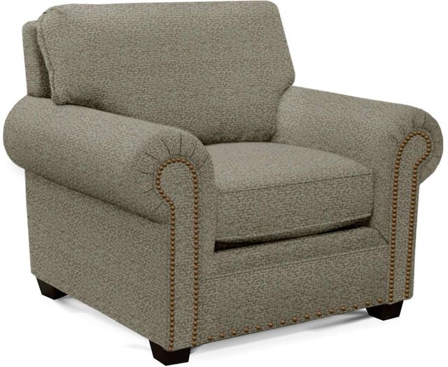 Creek Side Customs Customizable Brett Chair with Nailhead Trim-3