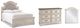 Signature Design by Ashley® Realyn 3-Piece Chipped White Full Panel Bed Set-0