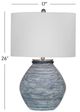 Bassett Mirror Midlands Blue Table Lamp-1