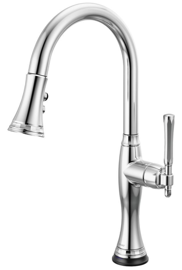 Brizo Tulham® Polished Chrome SmartTouch® Pull-Down Kitchen Faucet-0