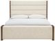 Signature Design by Ashley® Marxmore Brown Queen Upholstered Panel Storage Bed-3