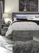 Signature Design by Ashley® Baystorm Gray Queen 2-Drawer Storage Panel Bed-3