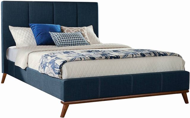 Coaster® Charity Blue Queen Bed-0