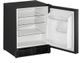 U-Line® ADA Series 21" 3.3 Cu. Ft. Black Under the Counter Refrigerator-1