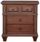 American Woodcrafters 2400 Sedona Cinnamon Cherry Nightstand-2