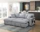 Homelegance® Pompano Gray Left-Arm Facing Sectional and Chaise-1