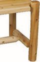 Best Craft Furniture W14 White Cedar End Table-2