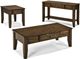 Intercon Kona Raisin End Table-1