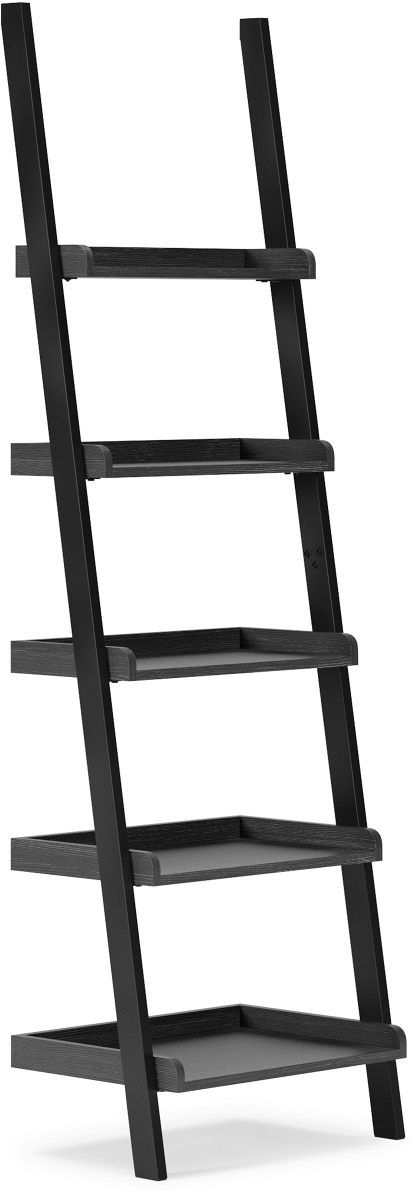 Signature Design by Ashley® Yarlow 74" Black Bookcase-0