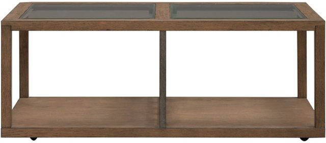 Liberty Furniture Bayhill Trellis 3-Piece Black/Clear/Honey Occasional Table Set-2