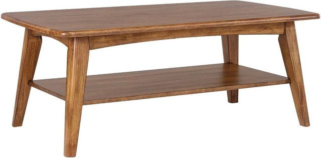Winners Only® Portland Medium Brown Coffee Table-0