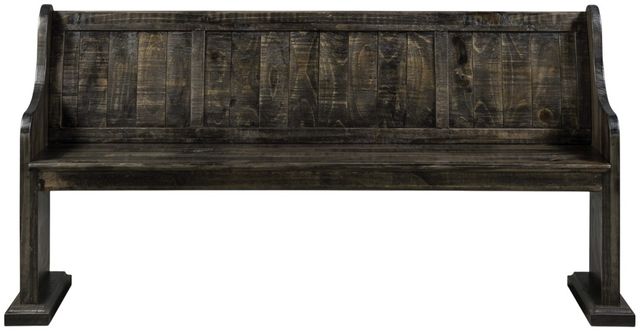 Magnussen Home® Bellamy Peppercorn Bench-3
