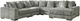 Signature Design by Ashley® Lindyn 5-Piece Fog Right-Arm Facing Sectional and Chaise-0