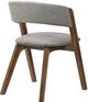 Armen Living Rowan Walnut Accent Dining Chair-1