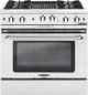 Capital Culinarian 36" Stainless Steel Free Standing Gas Range-0
