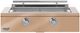 Caliber™ Rockwell Social 2-Burner Champagne Built-In Liquid Propane Grill with Polished Chrome Hardware-0