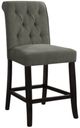 Furniture of America® Izzy 2-Piece Antique Black/Gray Counter Stool Set-0