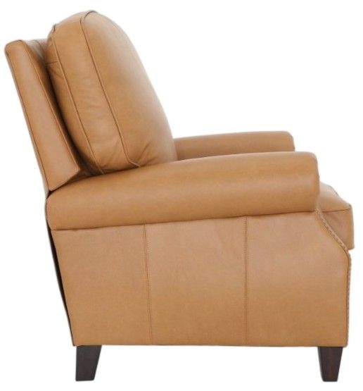 BarcaLounger® Briarwood Santa Fe Brandy Leather Manual Recliner-4