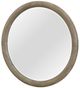 Bernards Pagosa Brown Round Mirror-1