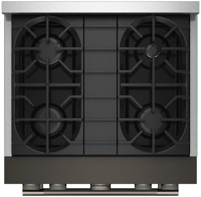 KitchenAid® 30" Black Ore Pro Style Gas Range with No Preheat Air Fry Mode-3