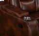 New Classic® Home Furnishings Chester Brown Manual Reclining Sofa-5