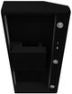 Vent A Hood® Premium Power Lung® 42" Black Under Cabinet Range Hood-1