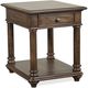 Riverside Furniture Tegan Brown Rectangular Side Table-0